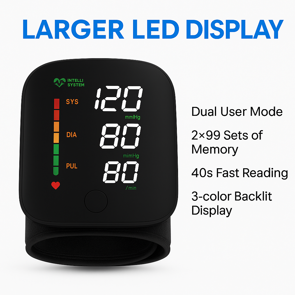 Somira Smart Wrist Blood Pressure Monitor