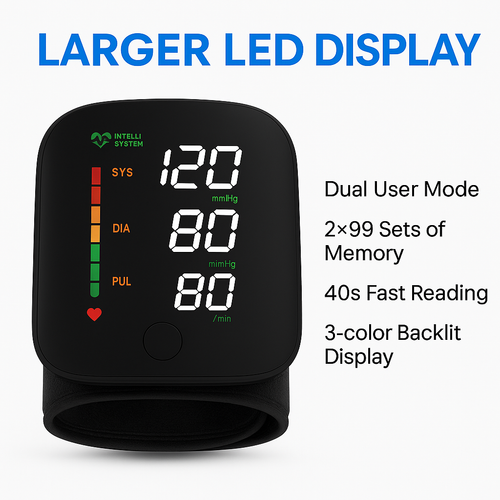 Somira Smart Wrist Blood Pressure Monitor