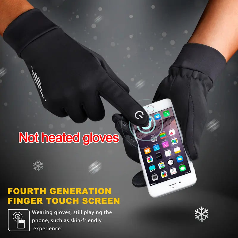 Thermal Touchscreen Ski Gloves