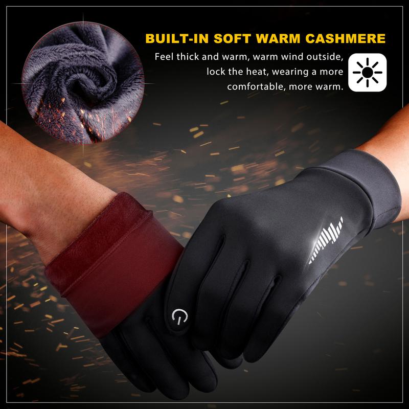 Thermal Touchscreen Ski Gloves