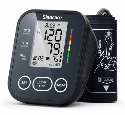 Smart Arm Blood Pressure Monitor